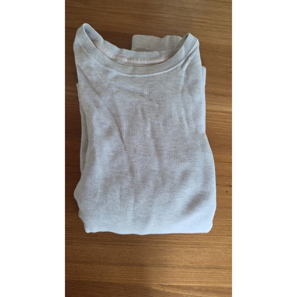 Gap Men's Beige Long Sleeve Top Classic Fit Size XL Vintage